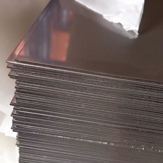 Piastra in acciaio inossidabile ASTM A182 1219mm 2b 8K F51 per scambiatore di calore