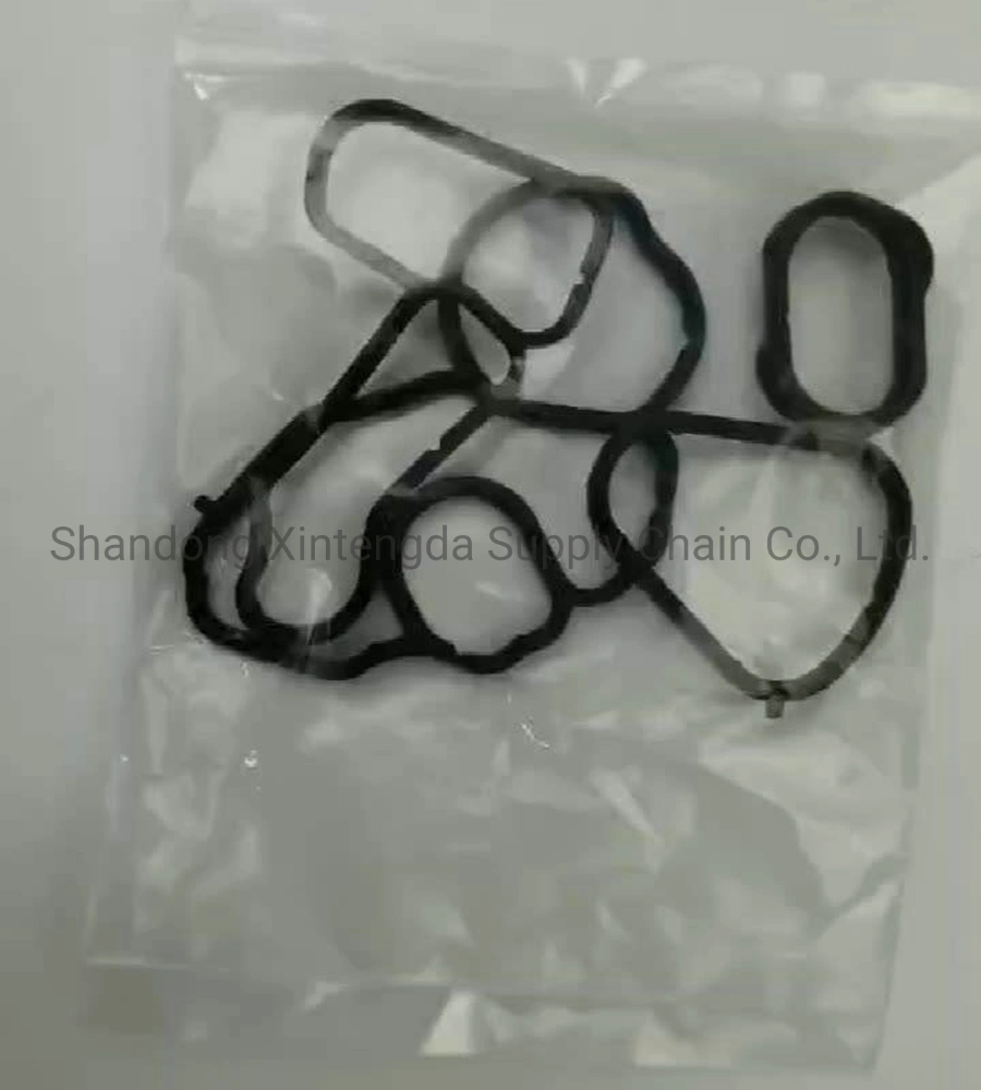 Auto Spare Parts Oil Filter Cover Seal Gasket 11427625486 11427625487 Used for Daf 1643074 Oil Cooler